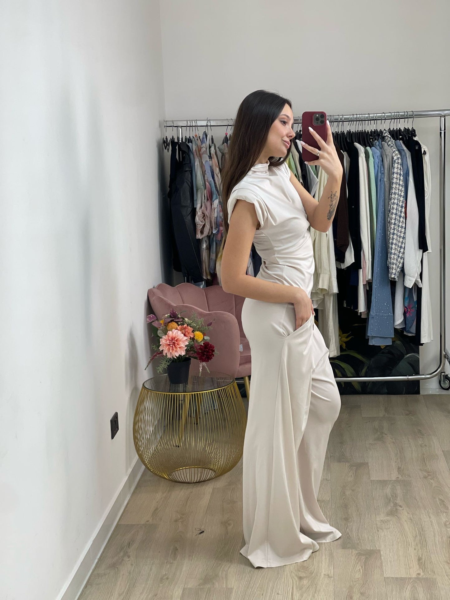 Pantalone tuta a palazzo