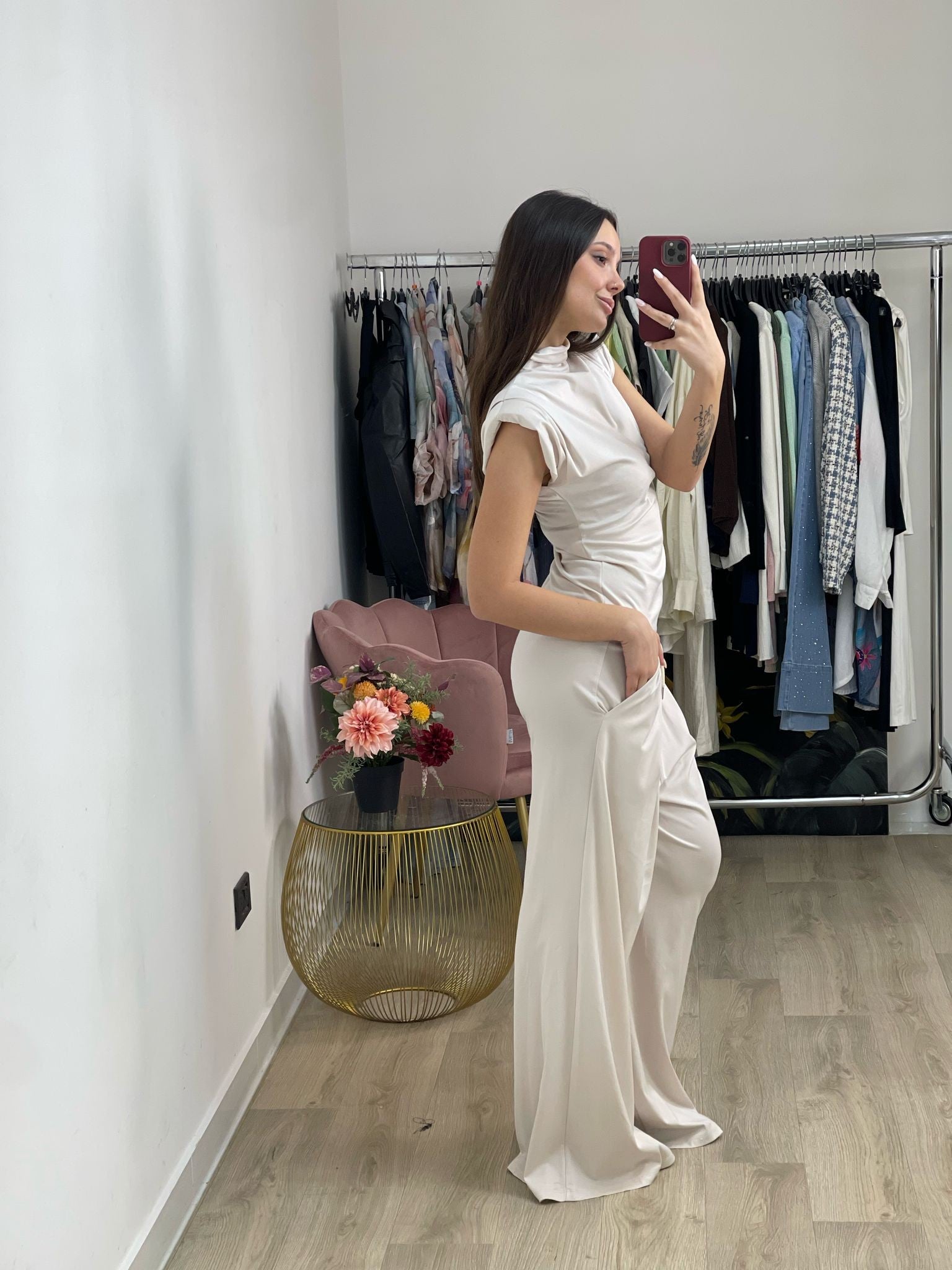 Pantalone tuta a palazzo