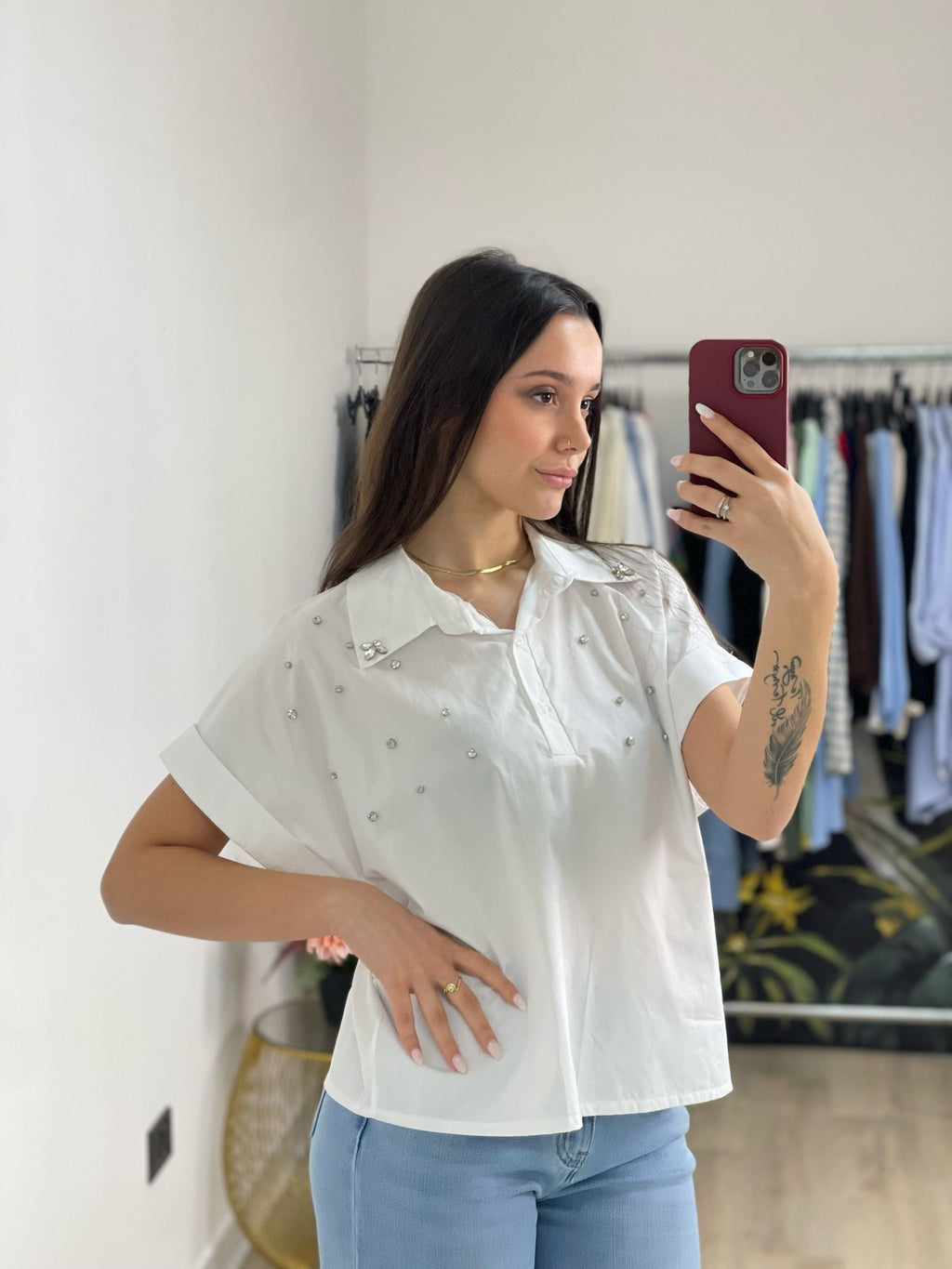 Camicia cotone Ruby