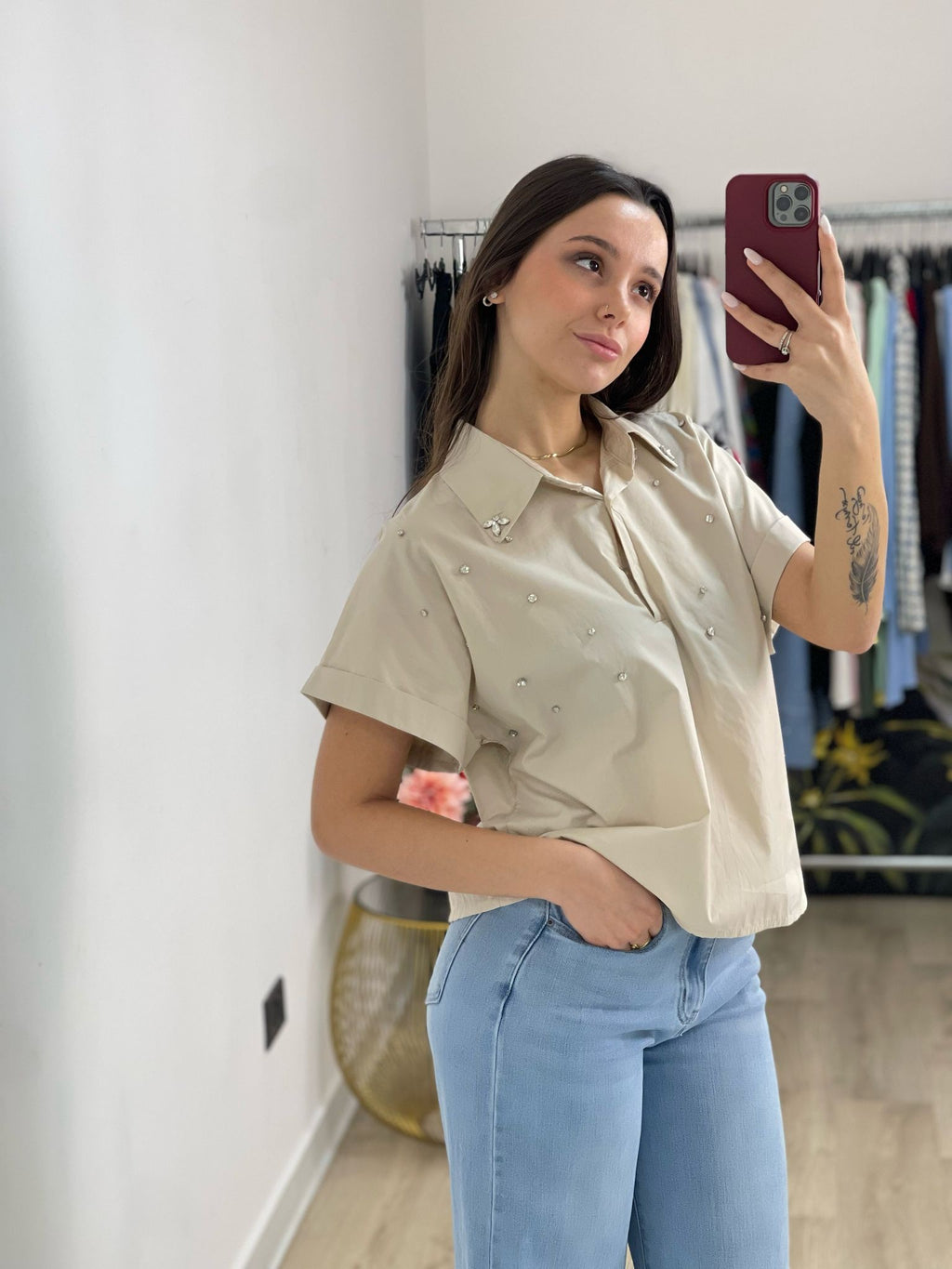 Camicia cotone Ruby