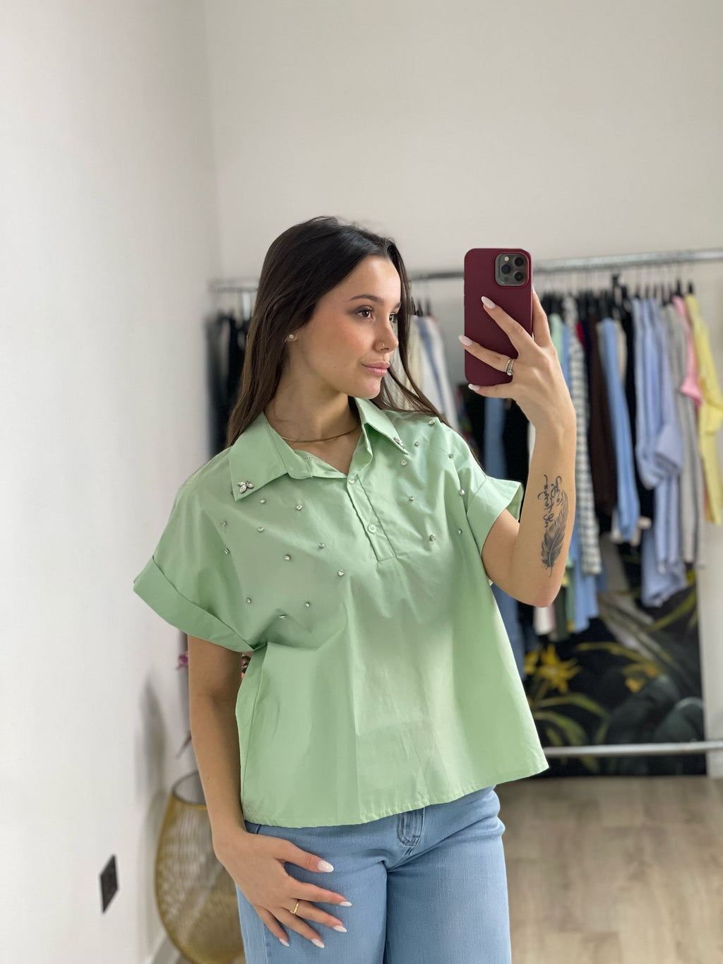 Camicia cotone Ruby