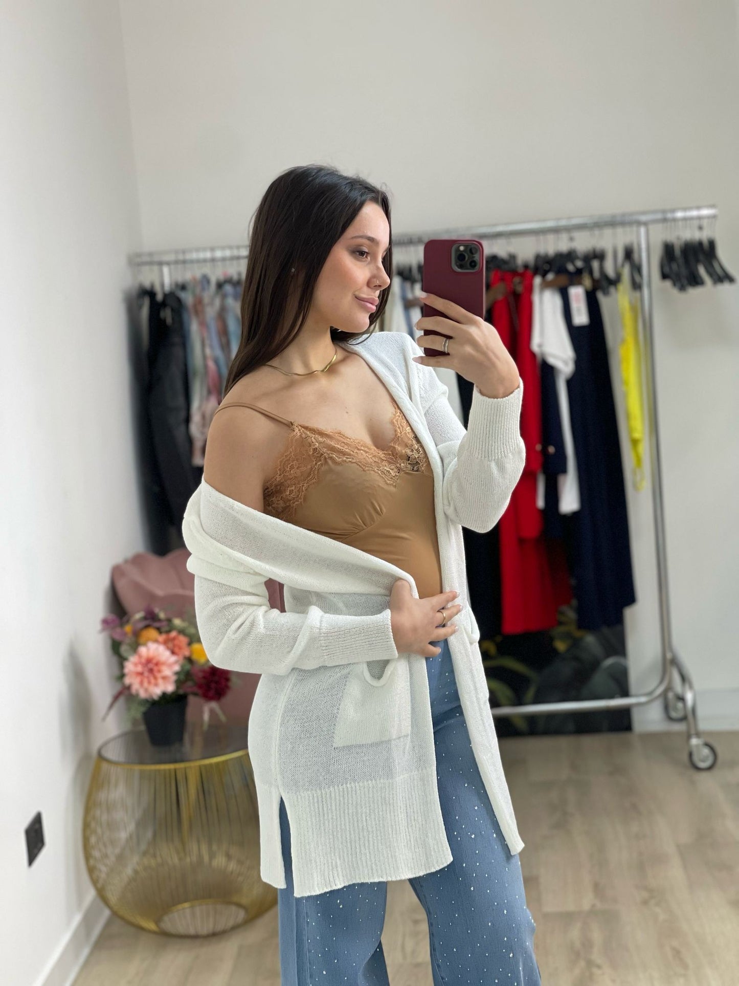 Body canotta pizzo