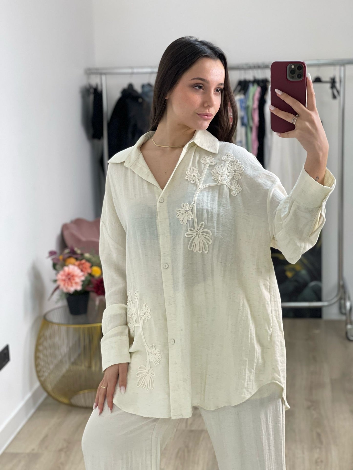 Camicia lunga lillo