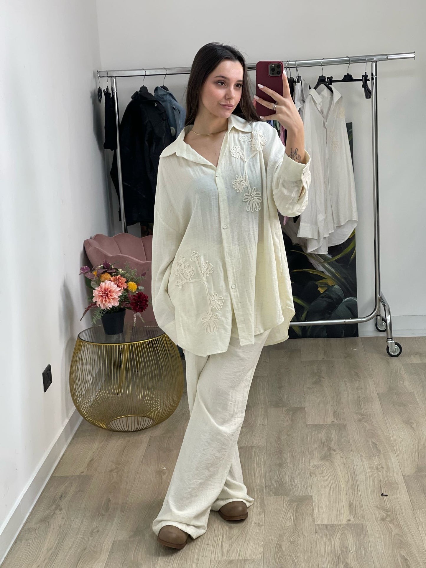 Camicia lunga lillo