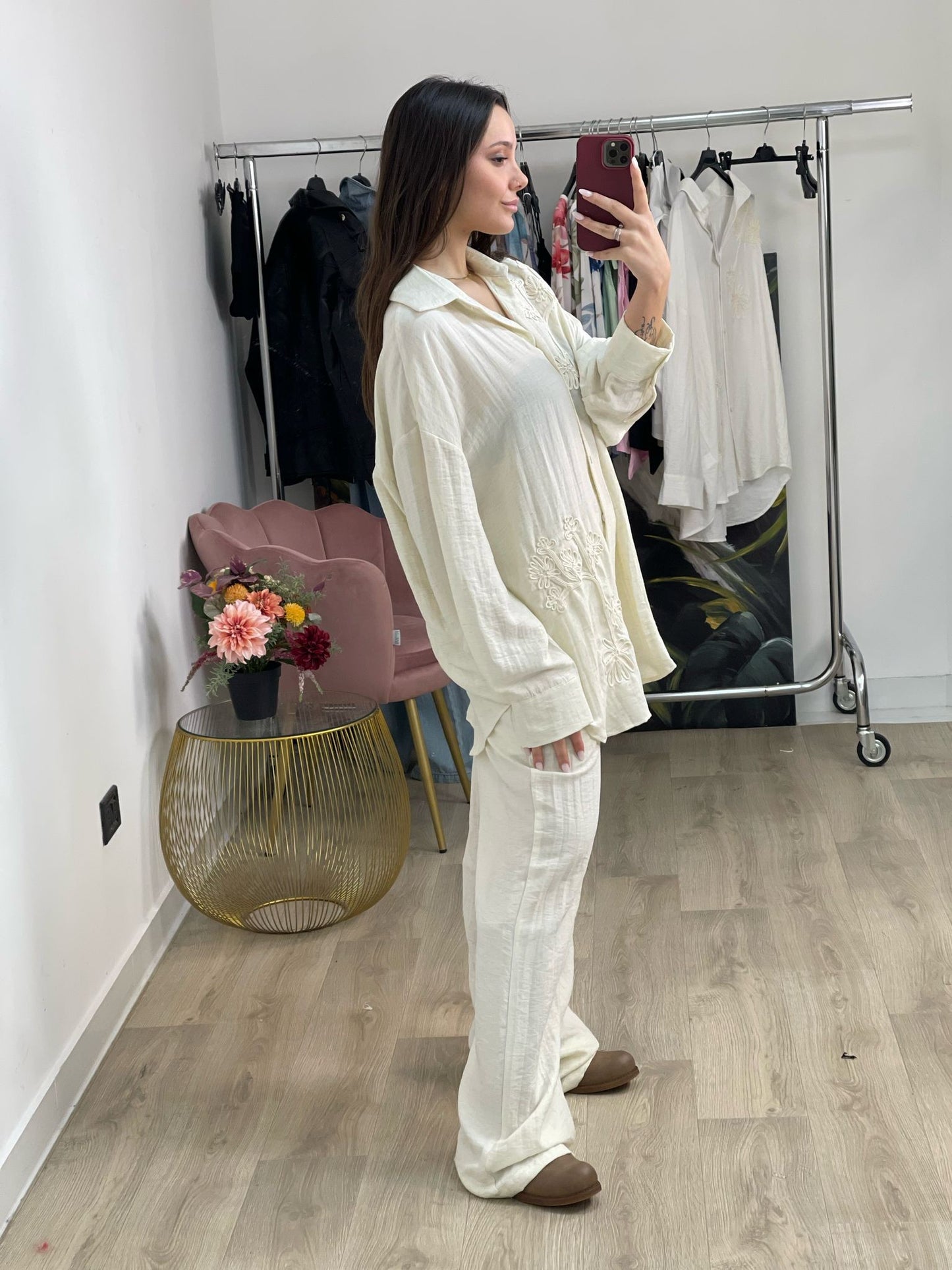Camicia lunga lillo