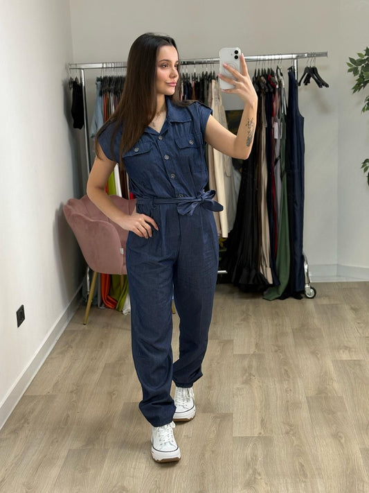 Tuta in denim