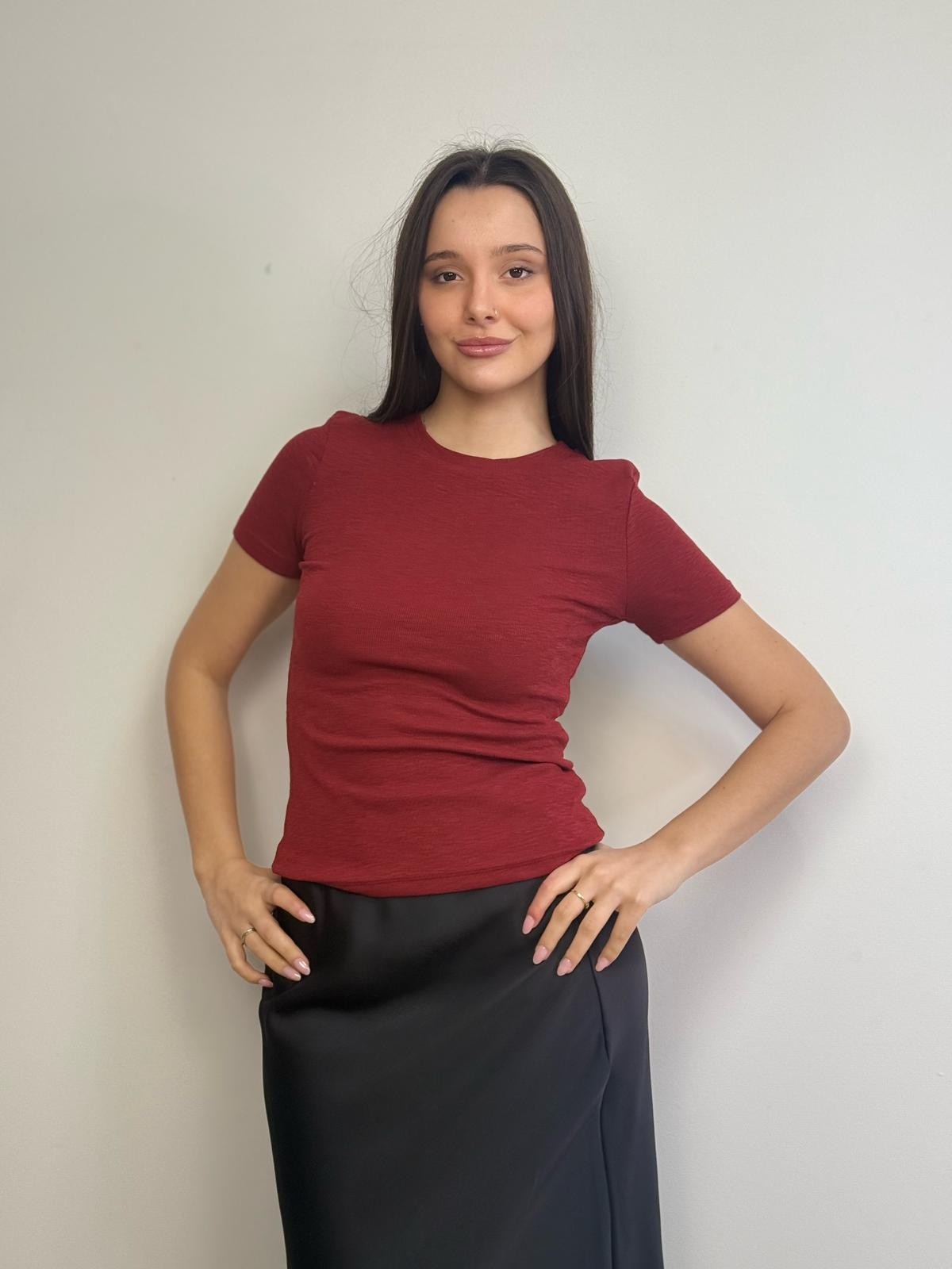T-shirt cotone di  Lumina