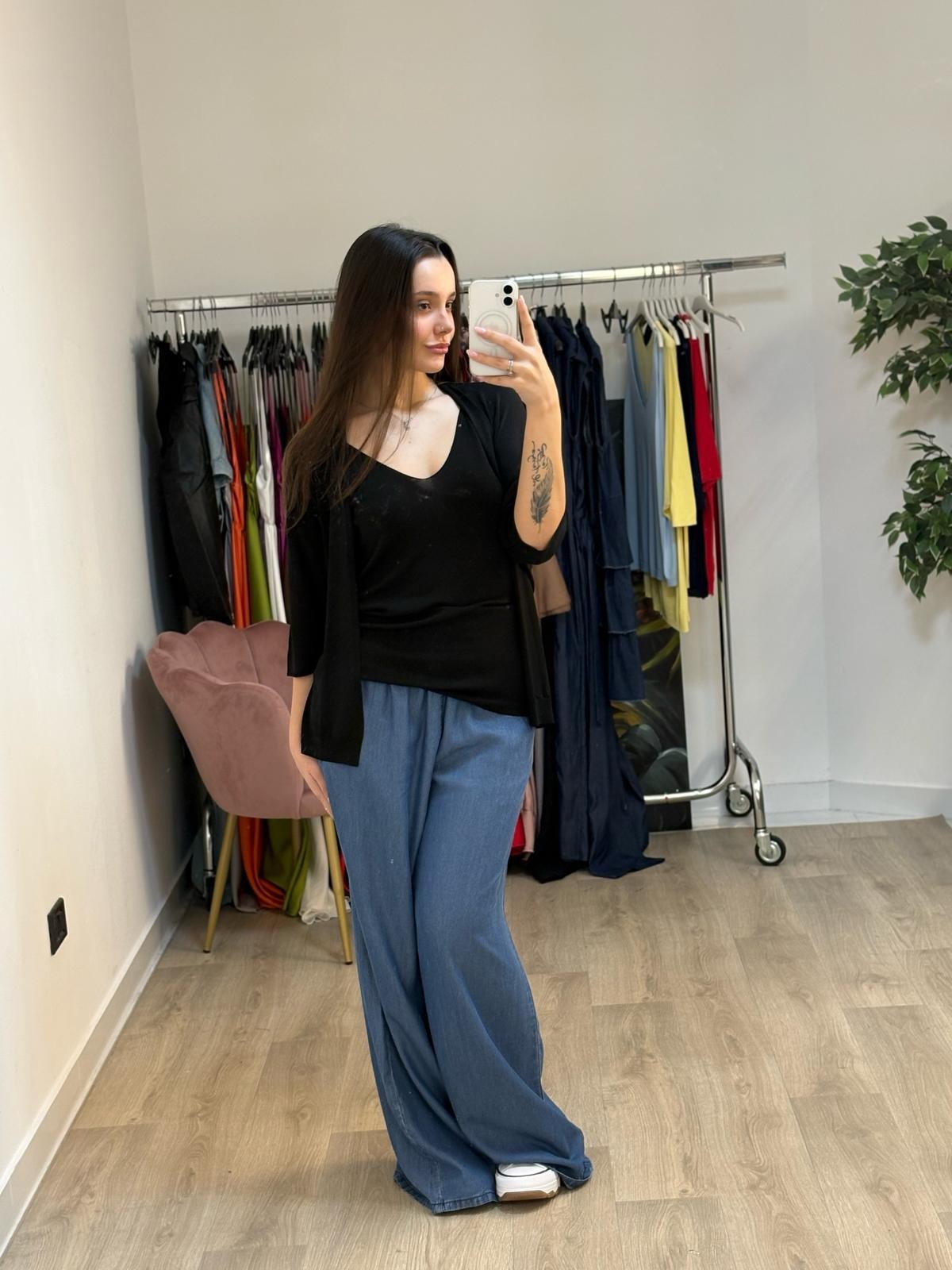 Pantalone palazzo easy