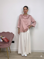 Maglia Scollo ad Anello in Raso