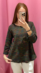 maglia pois multicolori