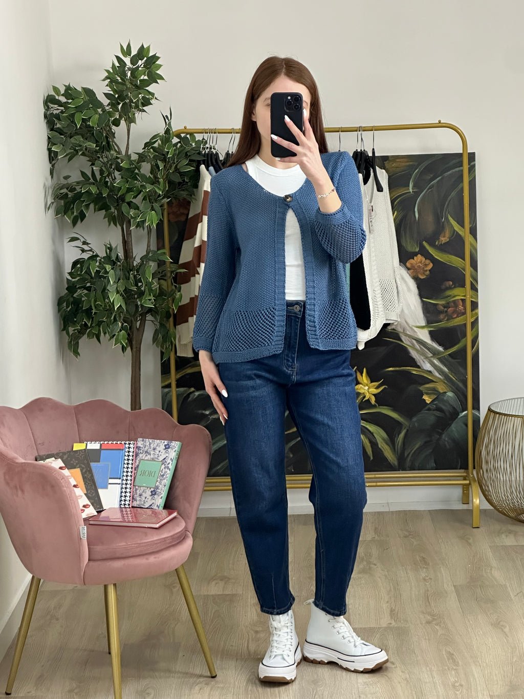 Cardigan Traforato