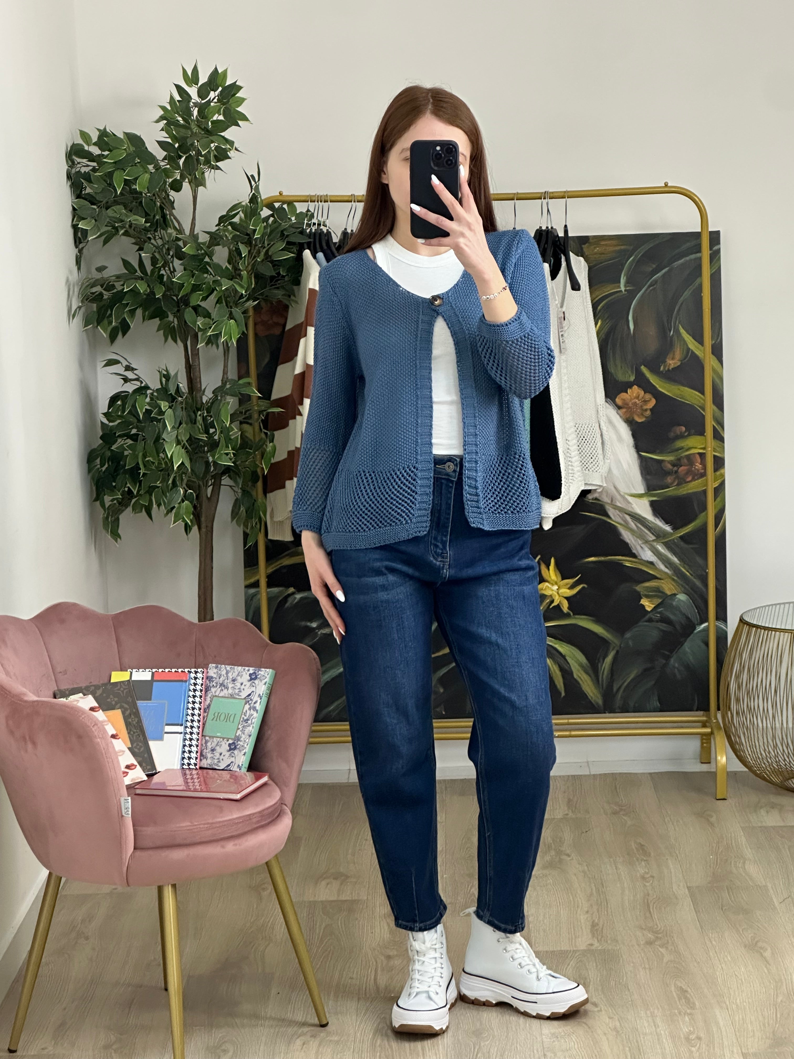 Cardigan Traforato