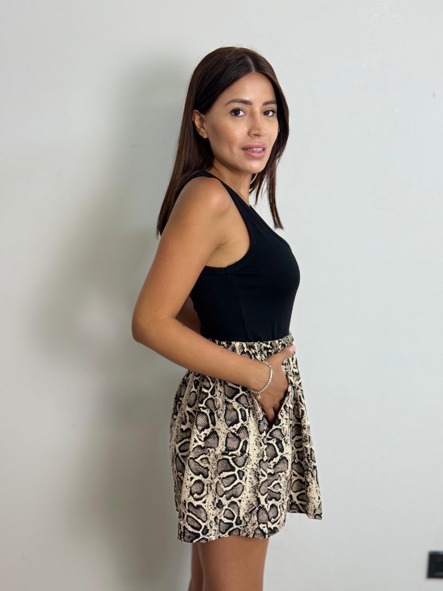 Pantaloncino con stampe
