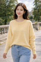 Maglia Primaverile Girocollo Cotone