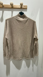 Maglione a Collo Mock