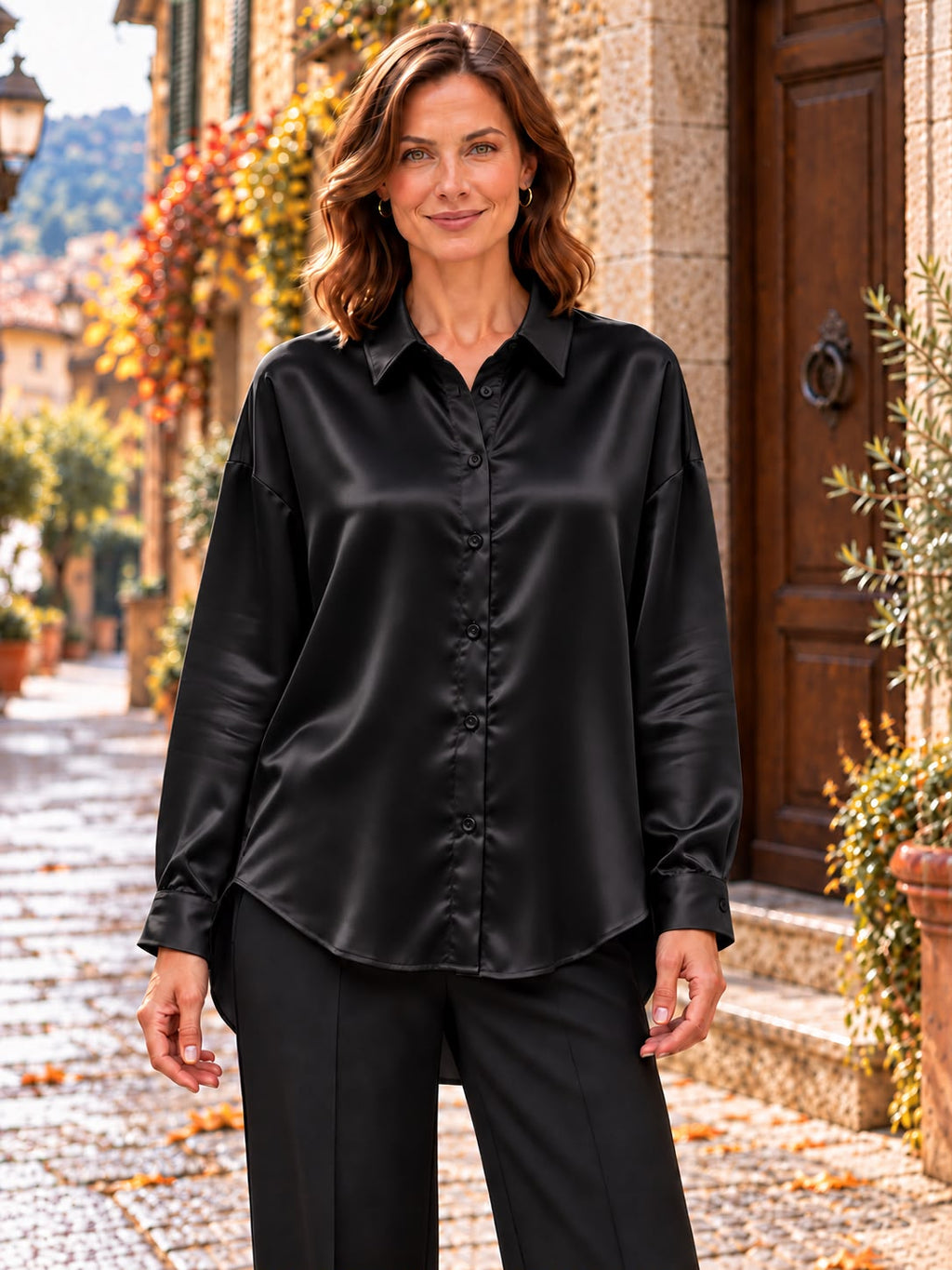 Camicia Simple Raso