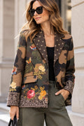 Giacca Blazer Camouflage Garden