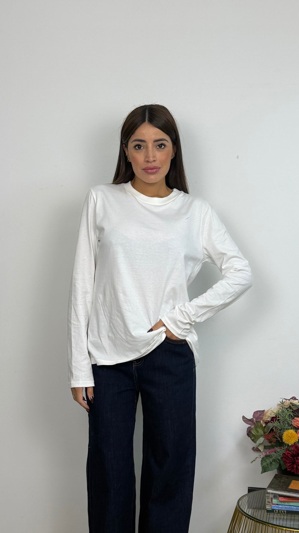 Maglia Over Girocollo Lumina