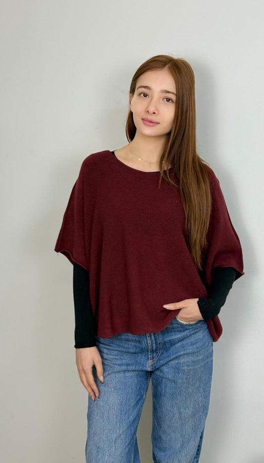 Maglione Manica Tre Quarti