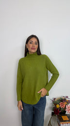 Maglione a Collo Mock