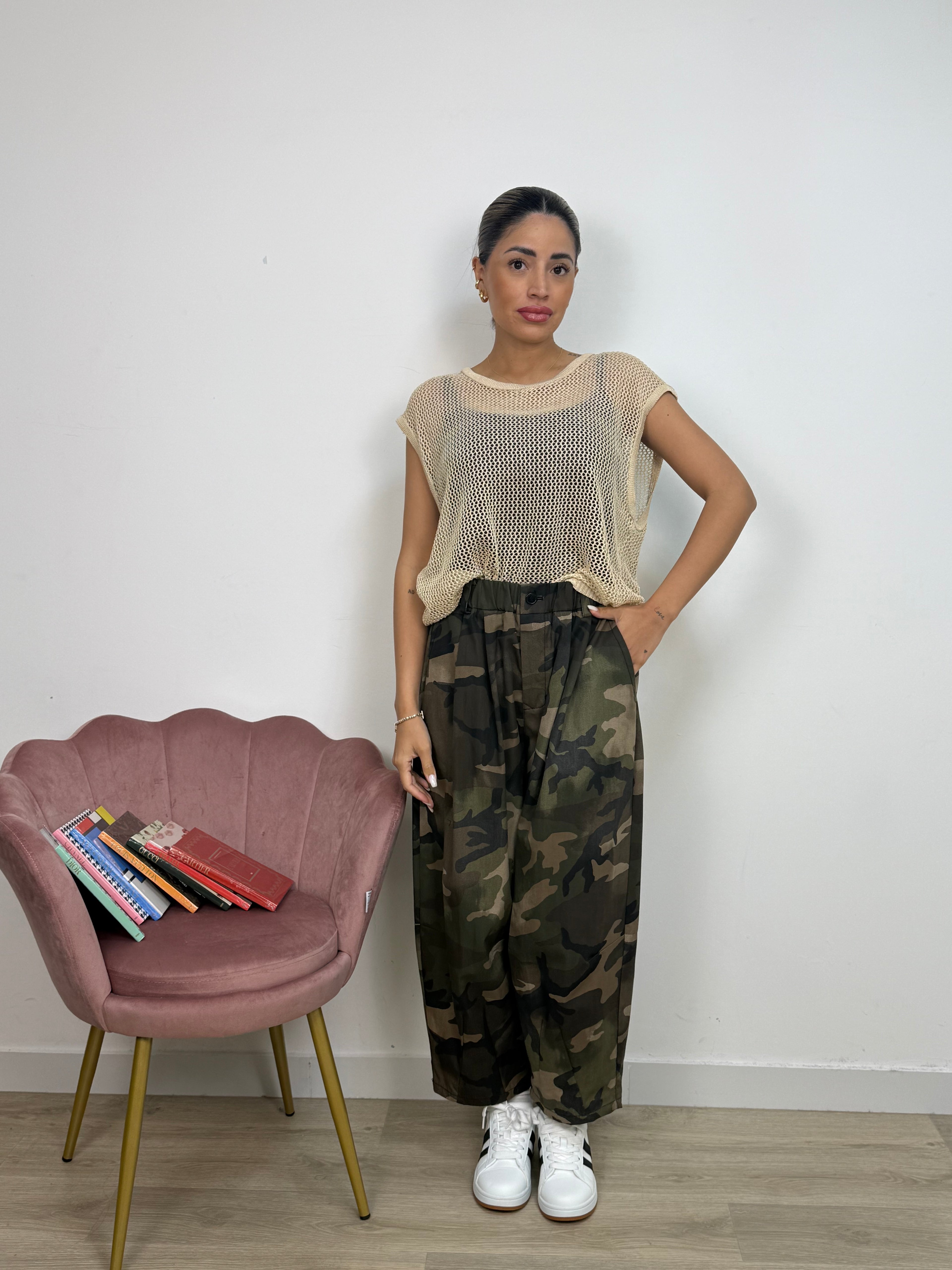 Pantalone Militare Palloncino Wendy Trendy