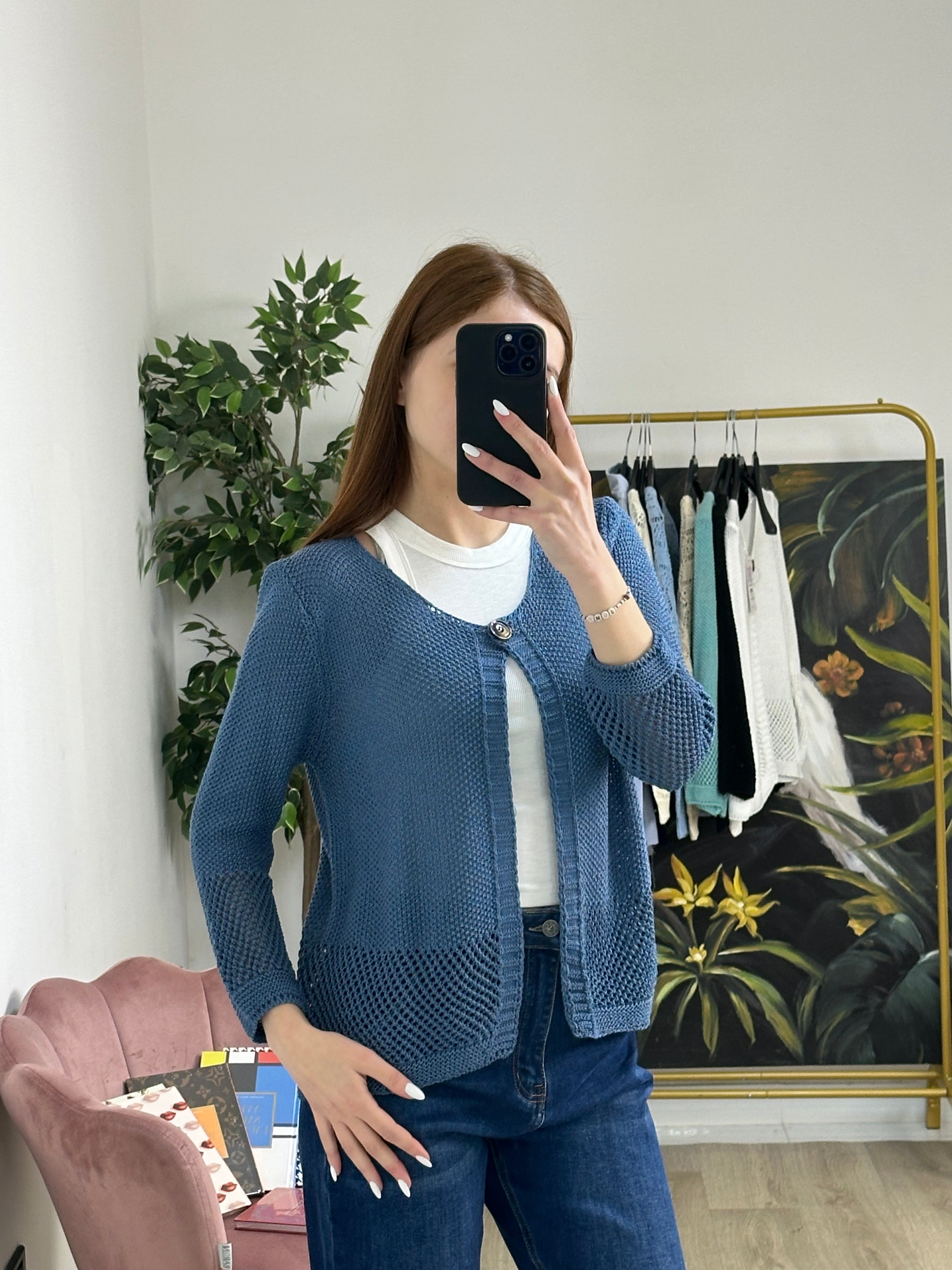 Cardigan Traforato