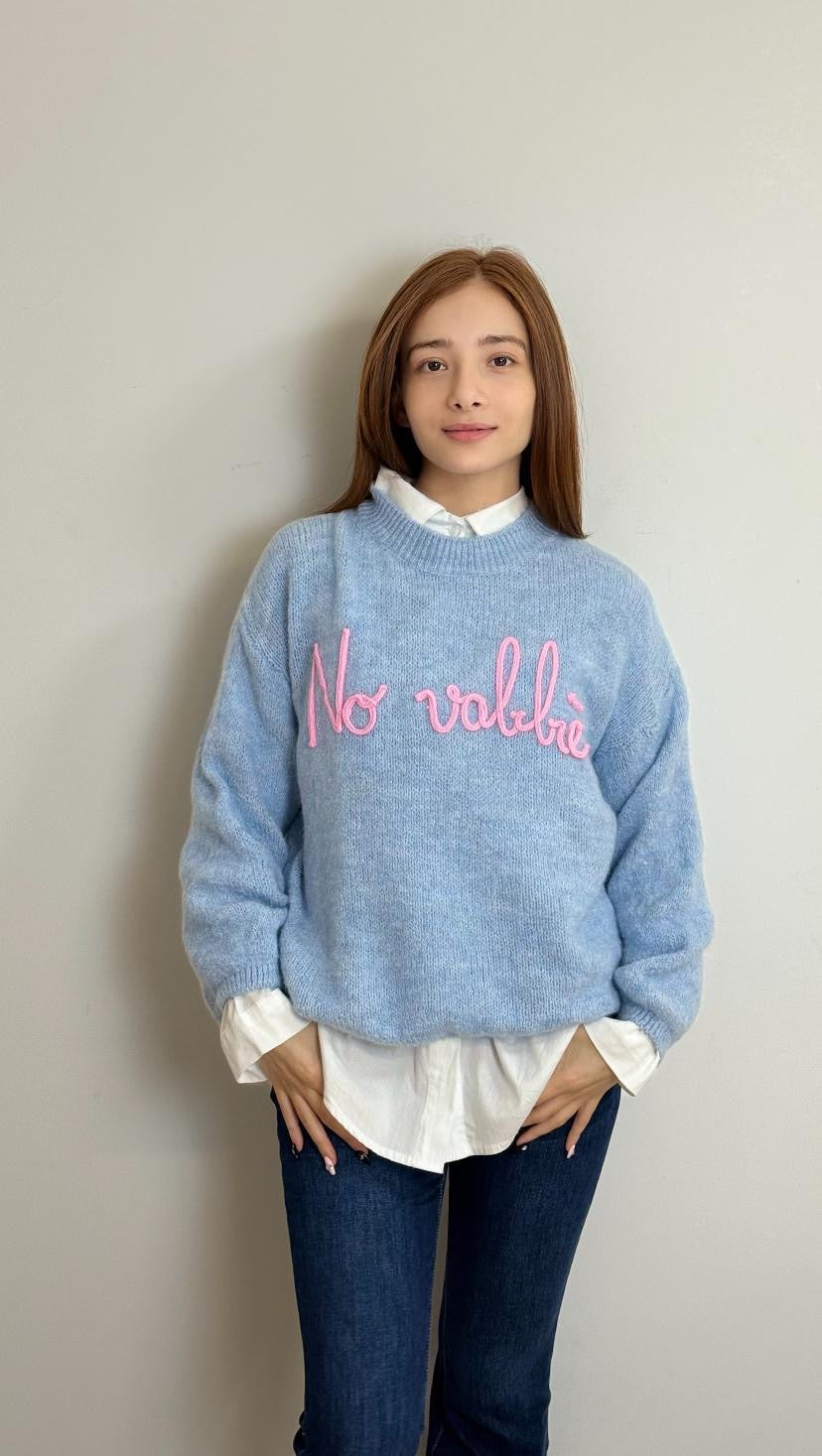 Maglione misto lana no vabbè