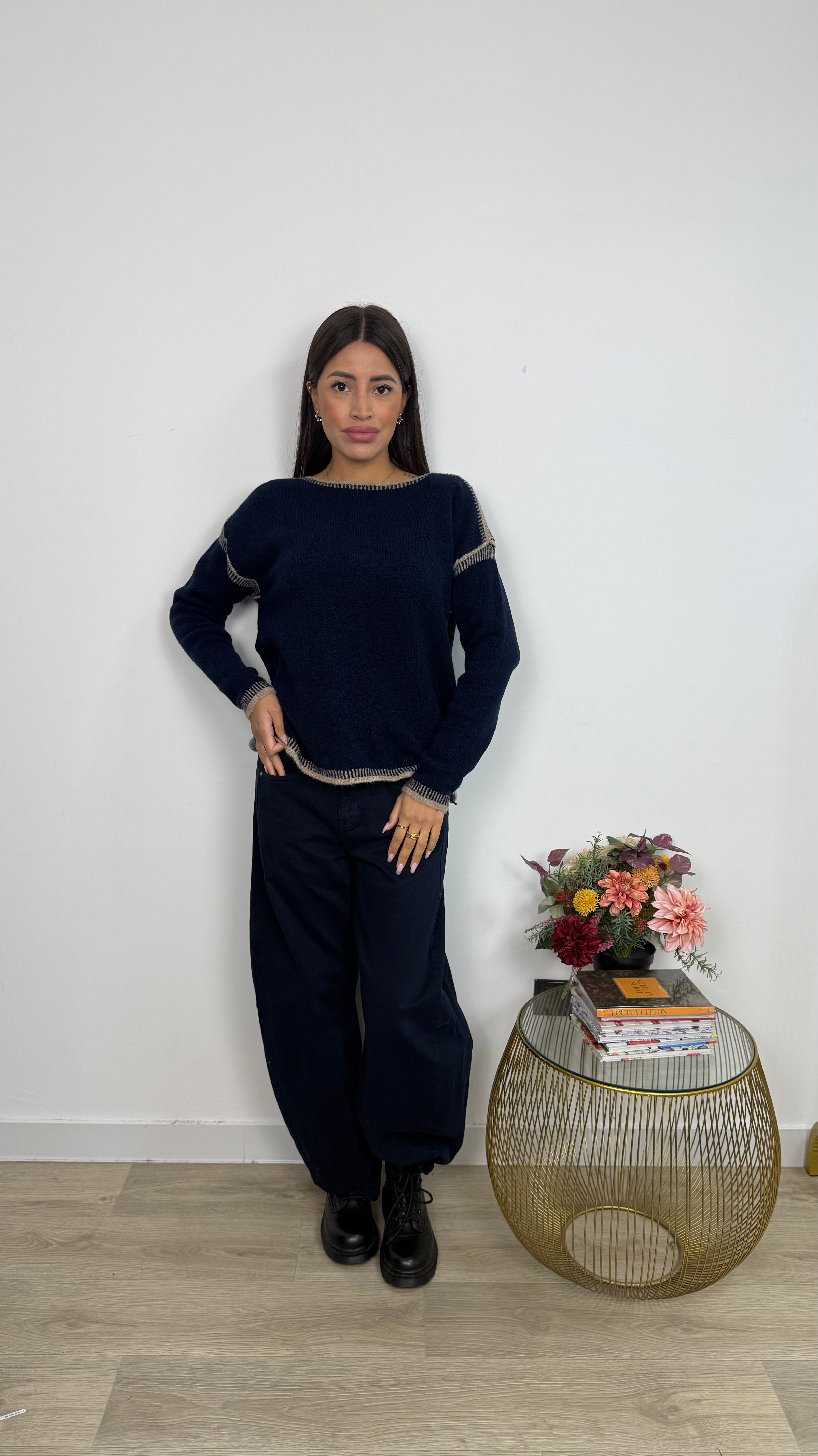 Jeans Ballon Blue Navy