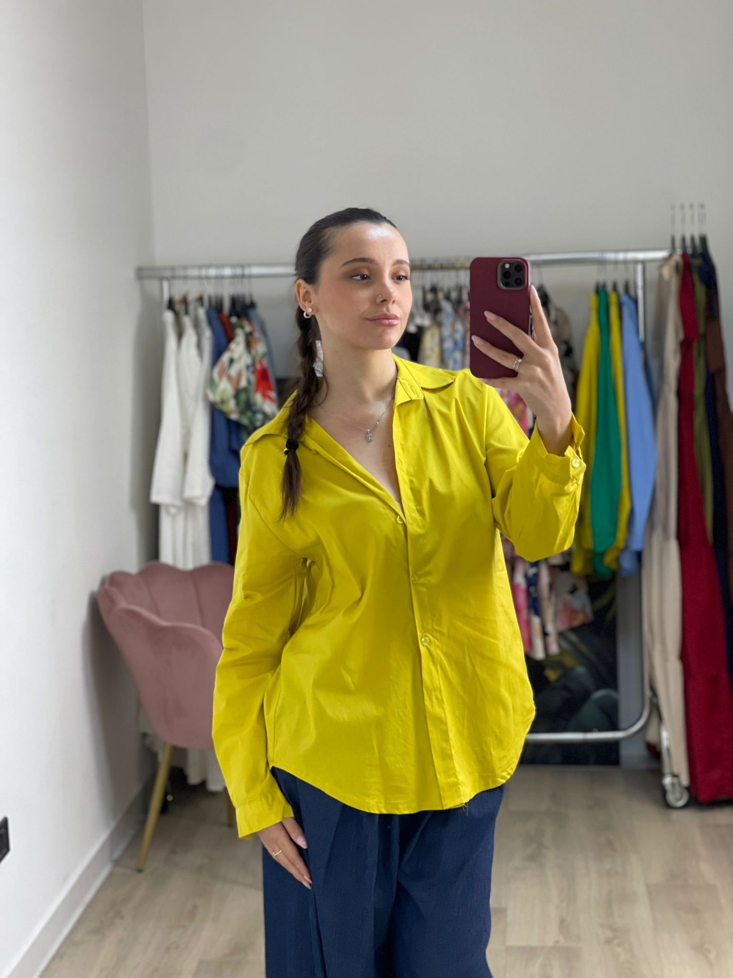 Camicia sweetheart