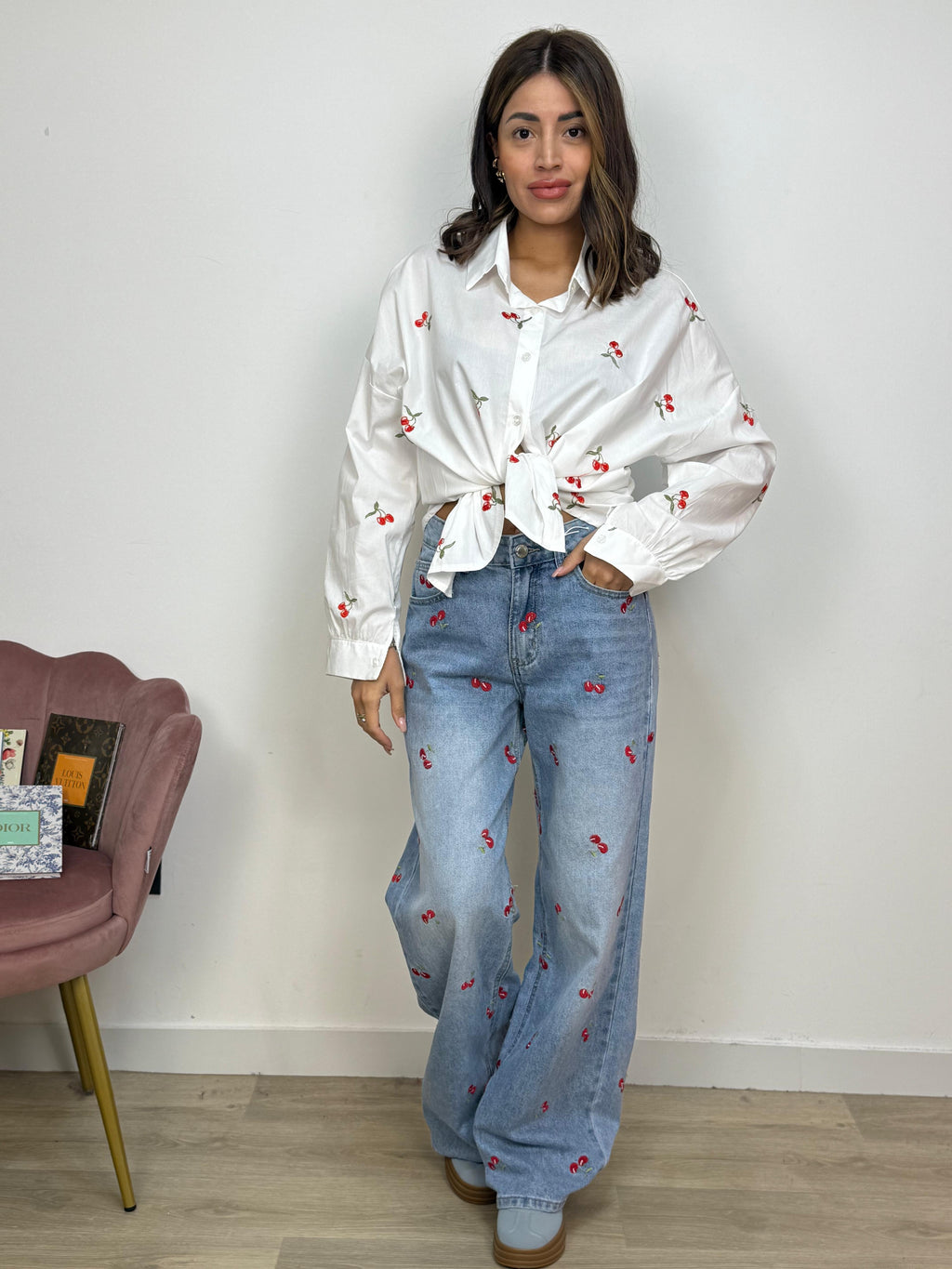 Camicia Cherry Design