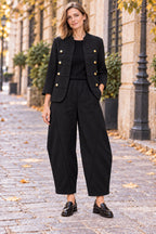 Pantalone Elasticizzato Balloon Corto