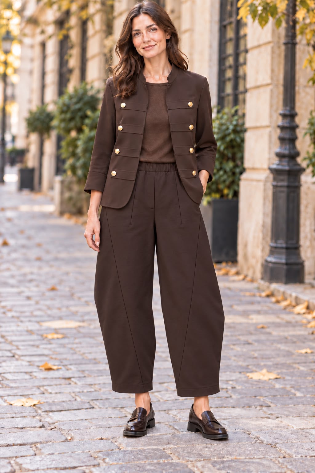 Pantalone Elasticizzato Balloon Corto