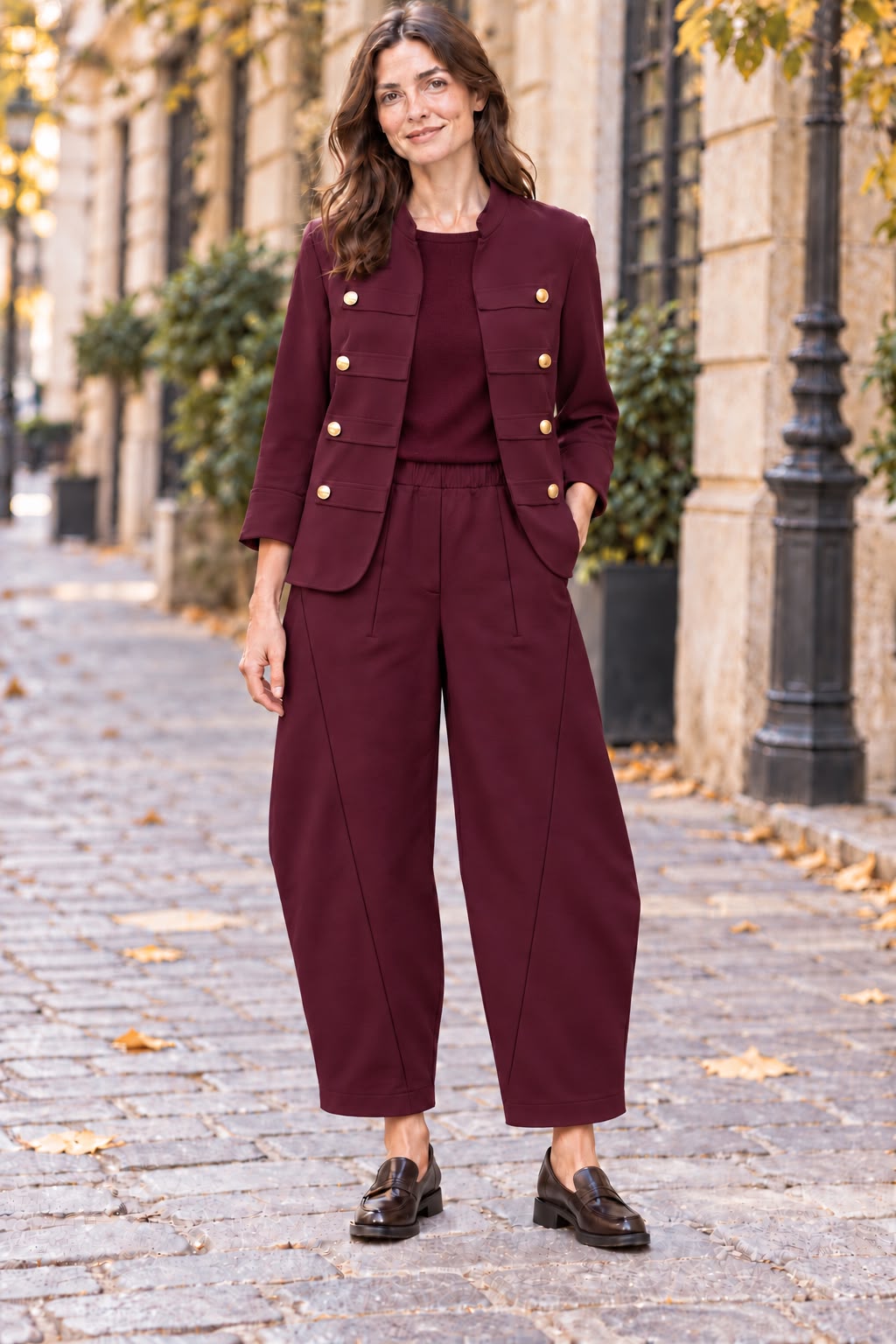 Pantalone Elasticizzato Balloon Corto