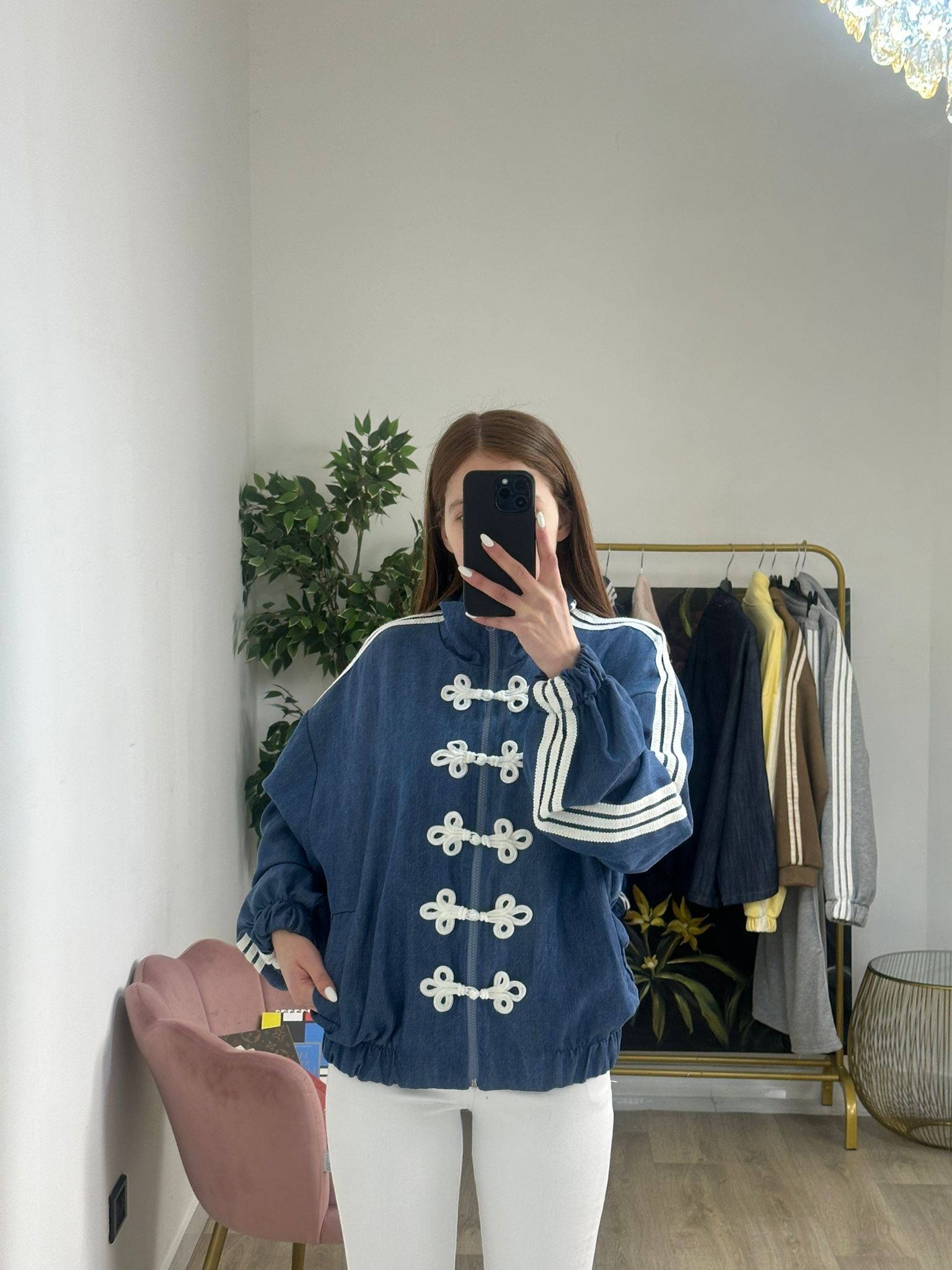 Tang Jacket Chiusura Sottile