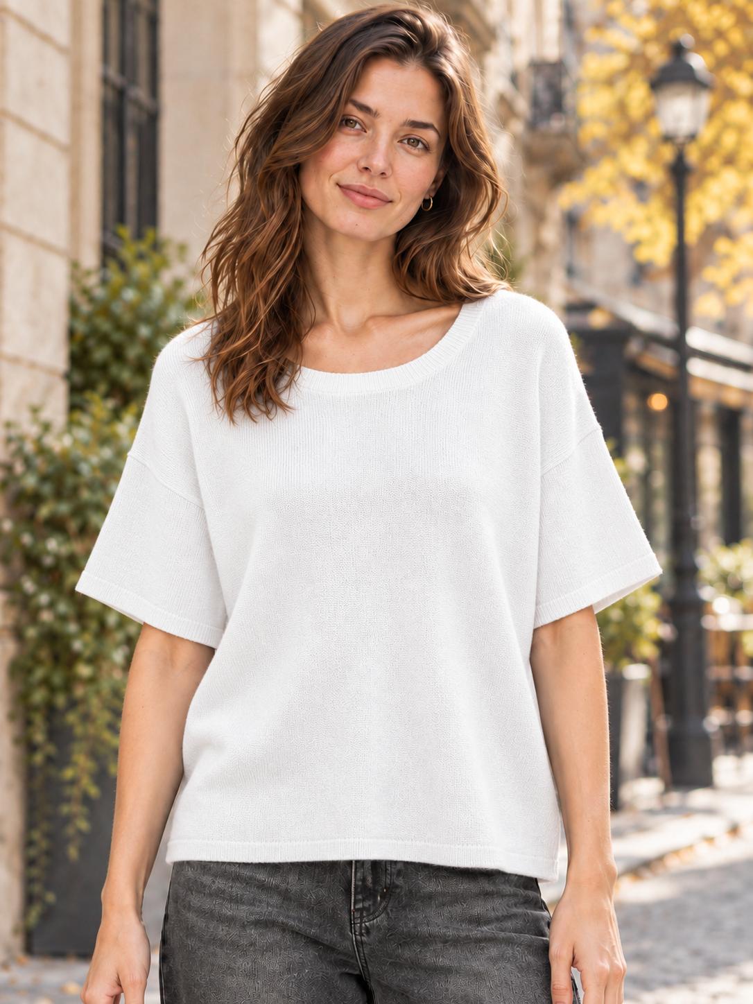 Maglione Manica Tre Quarti