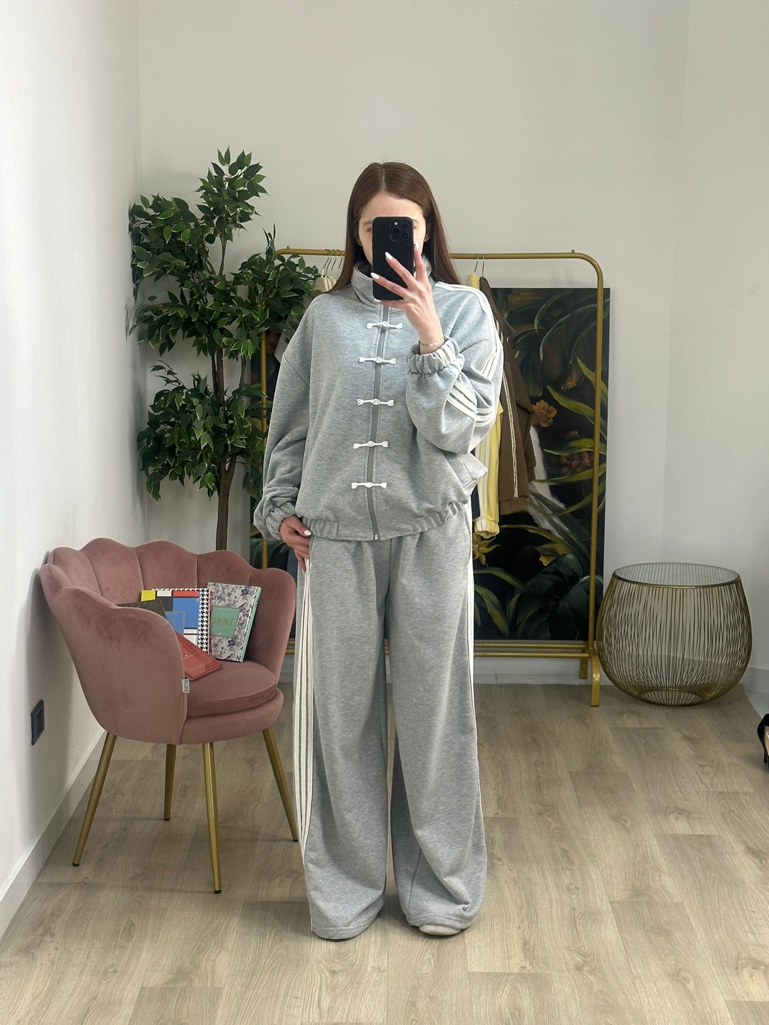 Pantalone Tuta Palazzo Elasticizzato