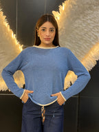 Maglia Bicolore misto cotone