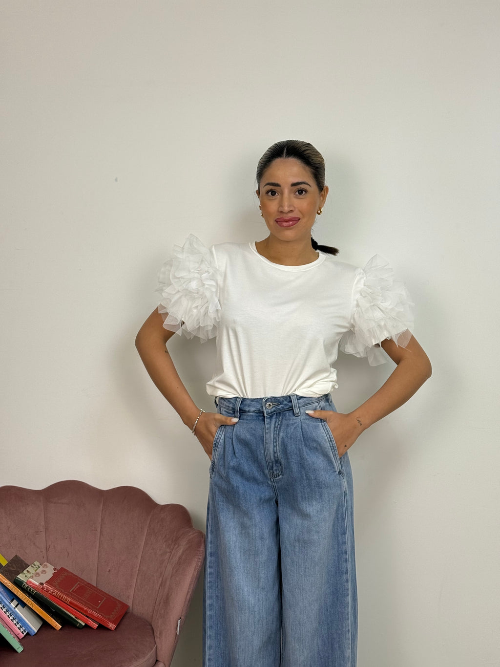 Blusa Romantic Tulle