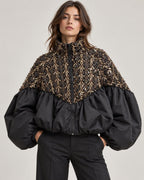 Bomber in paillettes chic