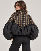 Bomber in paillettes chic