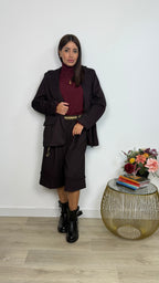 Blazer Over Chiusura ad un Bottone