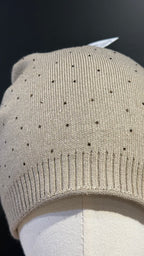 Cappello con Glitter Misto Cashmere