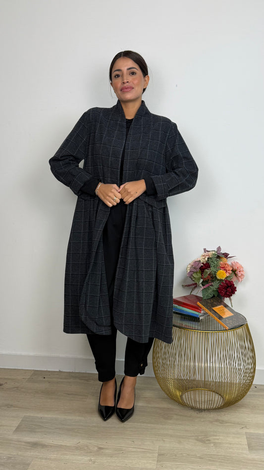 Cappotto a Quadri Wendy Trendy