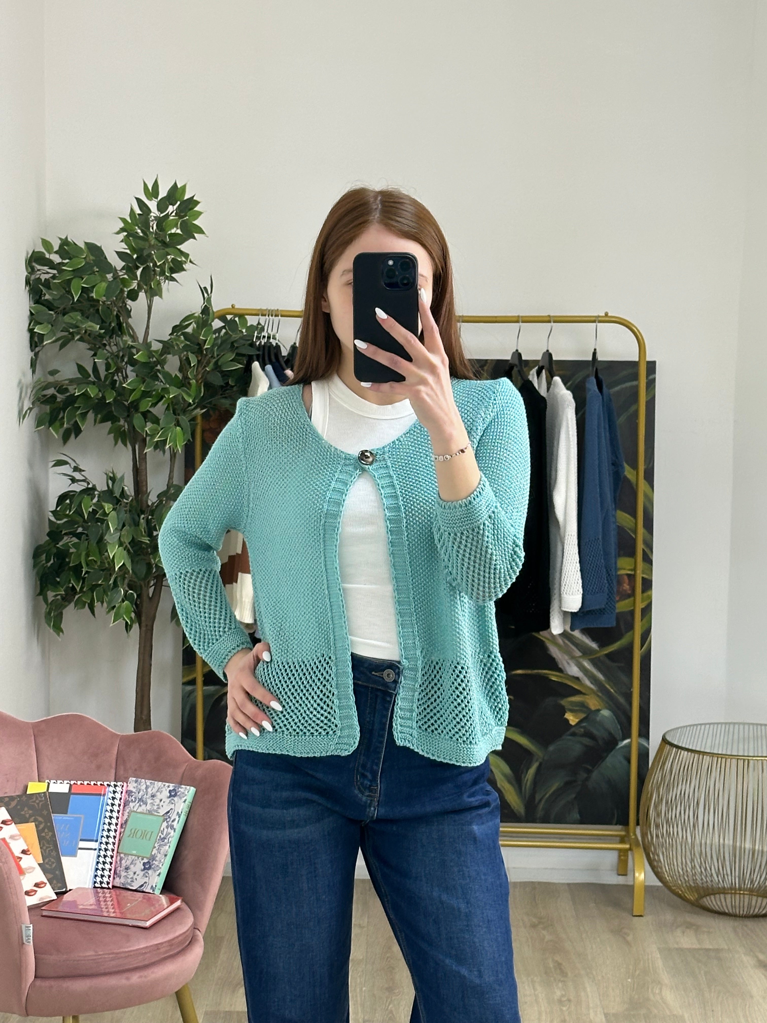 Cardigan Traforato