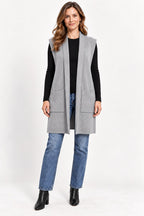 Gilet Lungo in Maglia