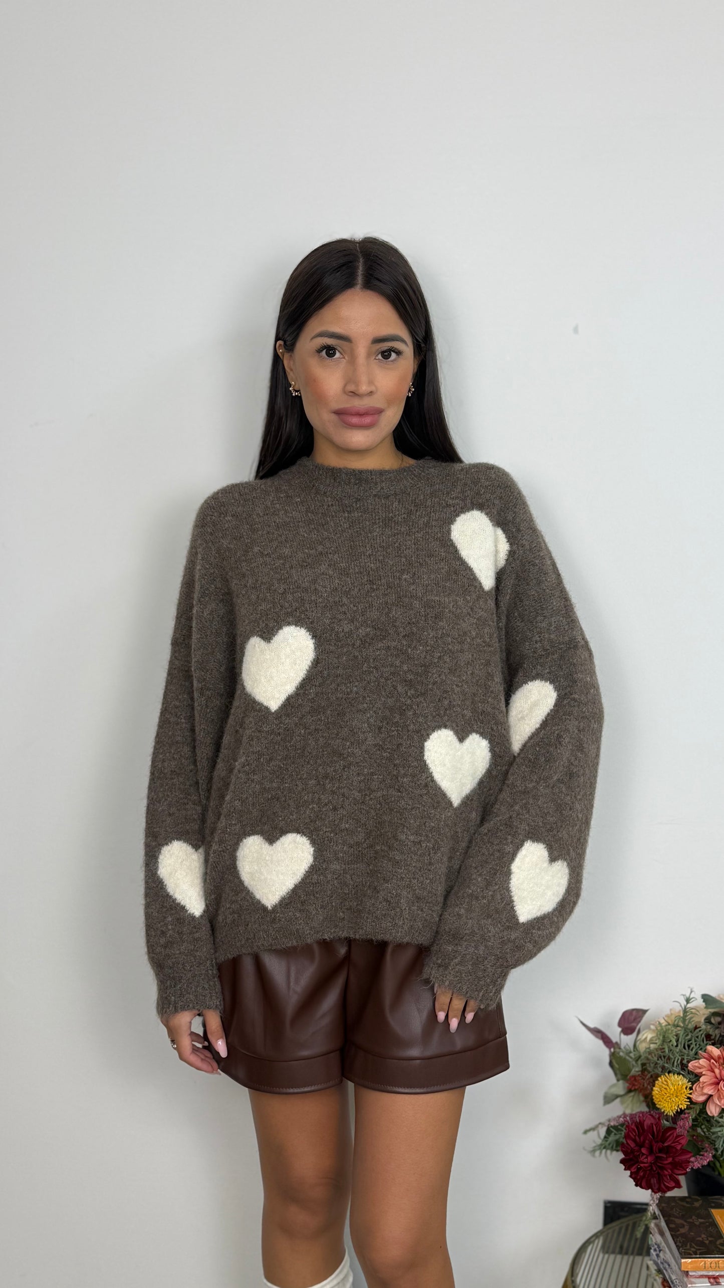 Maglioncino Heart Design