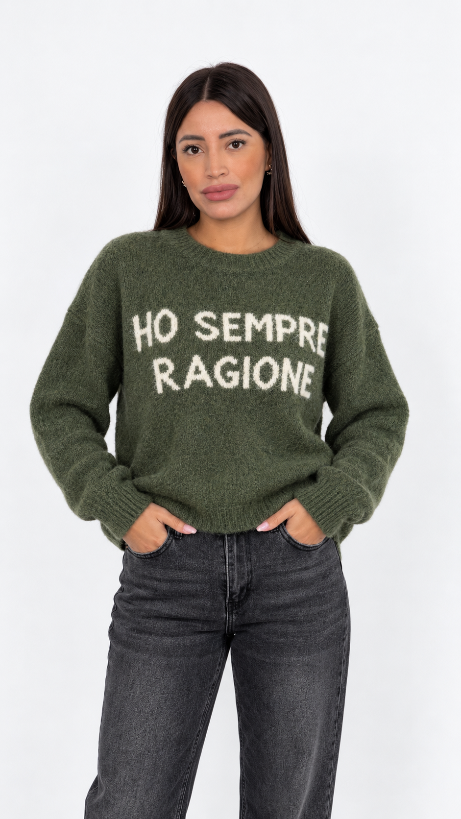 Maglione con Scritta