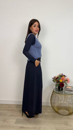 Gilet misto lana