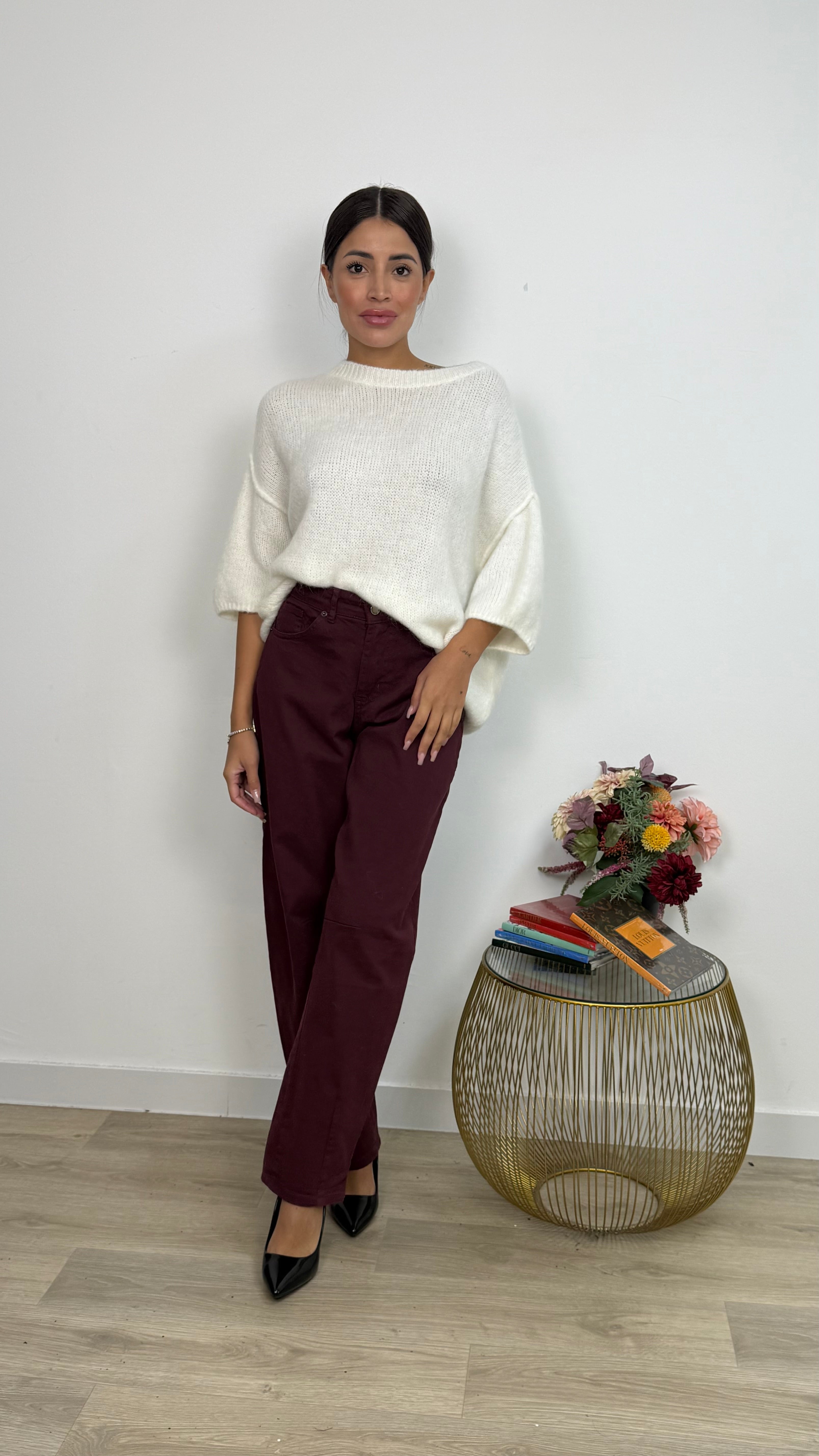 Maglione Morbido Tre Quarti