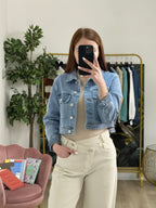 Giacca Denim Corta